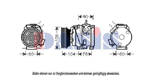 AKS DASIS kompresorius, oro kondicionierius 851629N